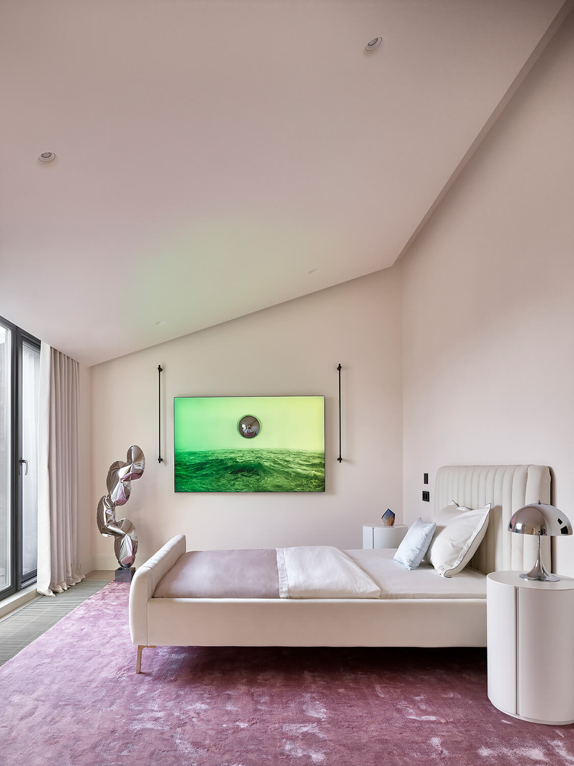 莫斯科色彩鲜艳的现代公寓丨俄罗斯莫斯科丨Well Done Interiors-53