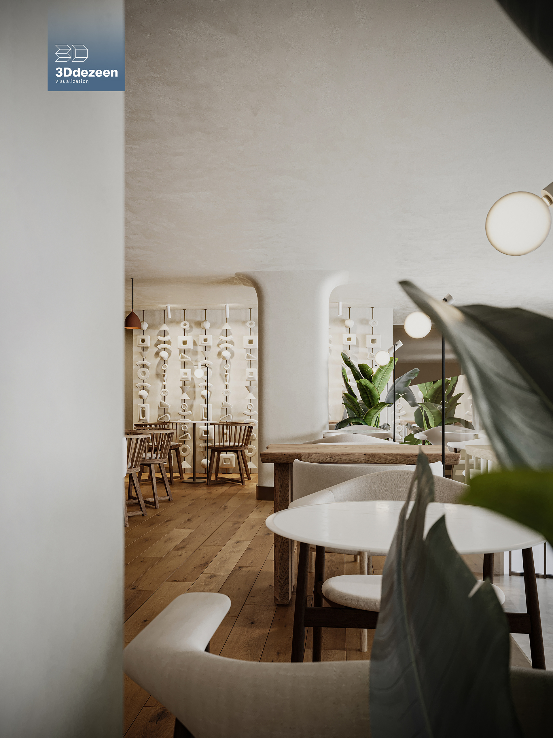 Restaurant | Interior Design | Visualization-21