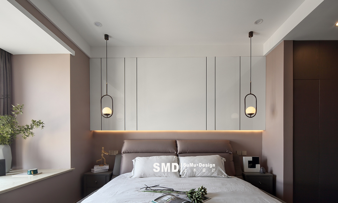 极简鱼骨拼，打造三室一厅品质空间-38