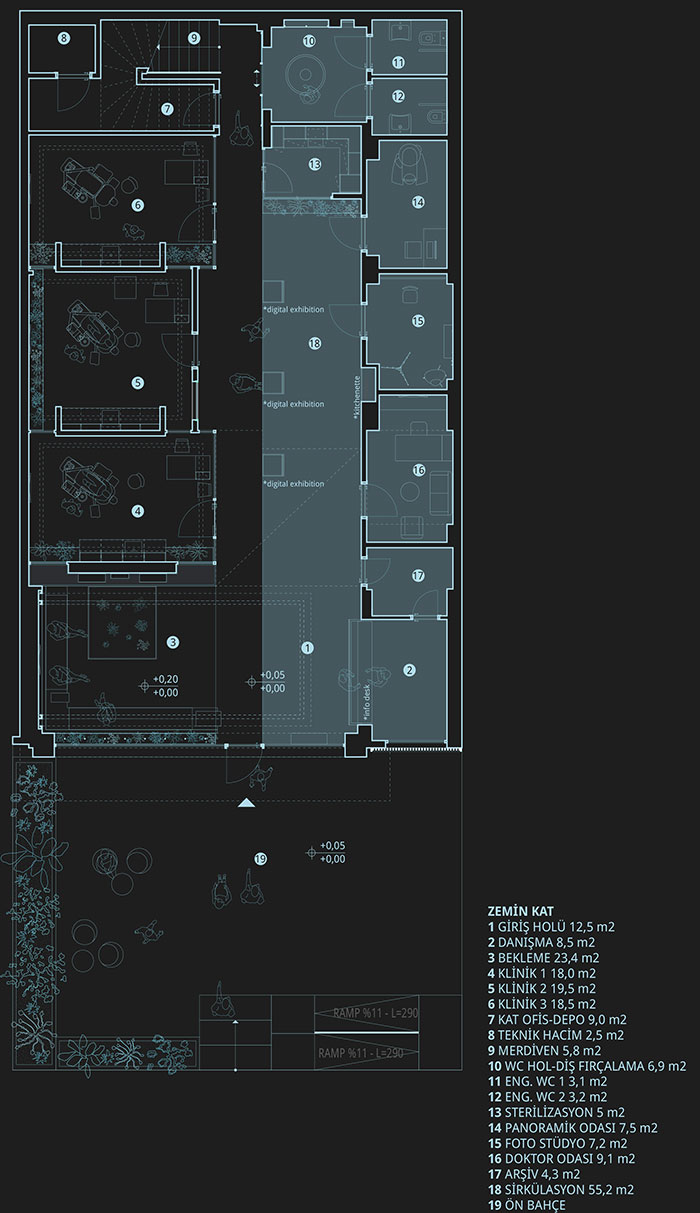 迪弗真丝牙科综合诊所（注：Divergence若音译为迪弗真丝，需结合实际可能是该牙科诊所名字，若有其他准确名称信息可替换） 丨土耳其安卡拉丨Ipek Baycan Architects-12