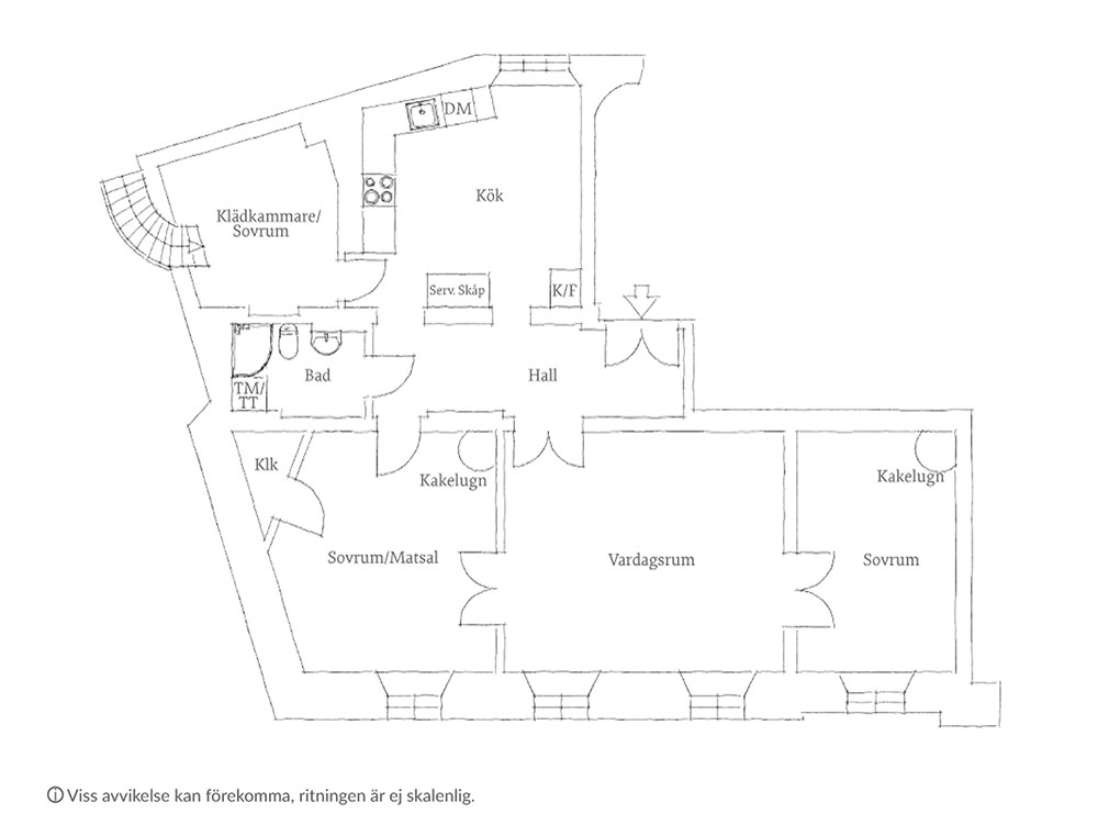 哥德堡复古公寓 | 古老与现代的完美融合-33