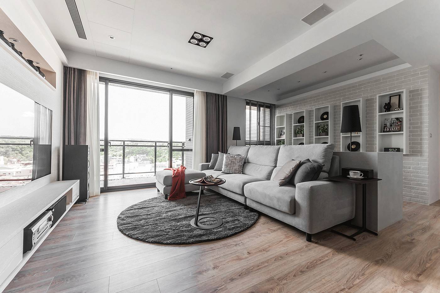 台式简约风住宅设计 生活品位的精致展演-4