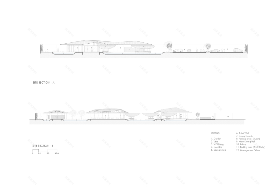 Talaga Sampireun Bali 餐厅丨印度丨KThengono 设计工作室-28