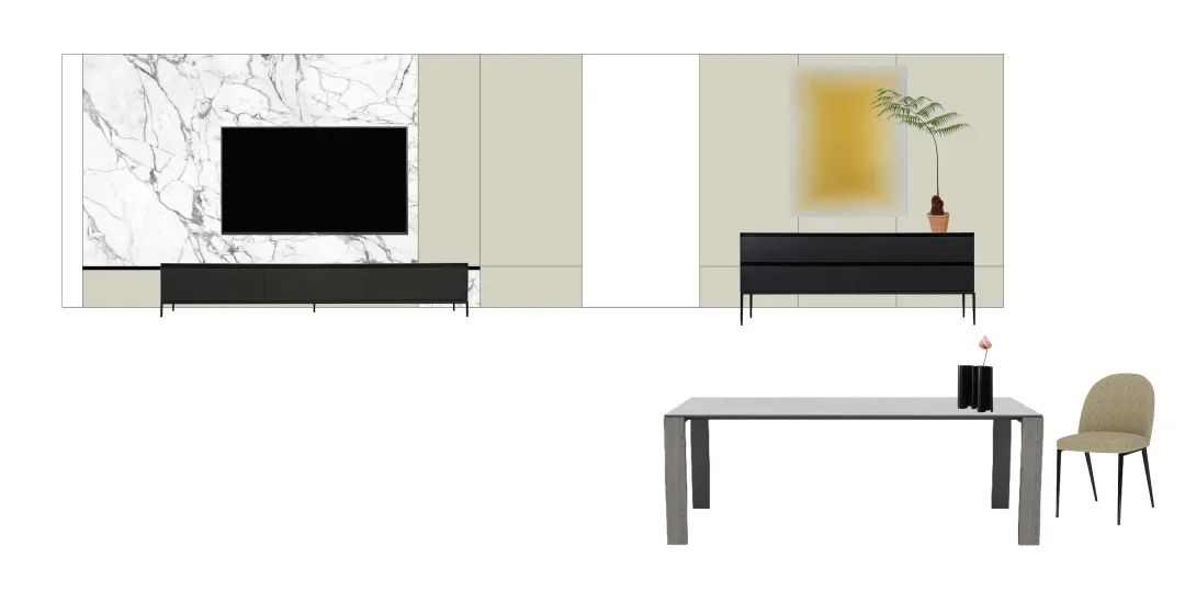 星辰大海的现代家居丨中国成都丨清羽设计-35