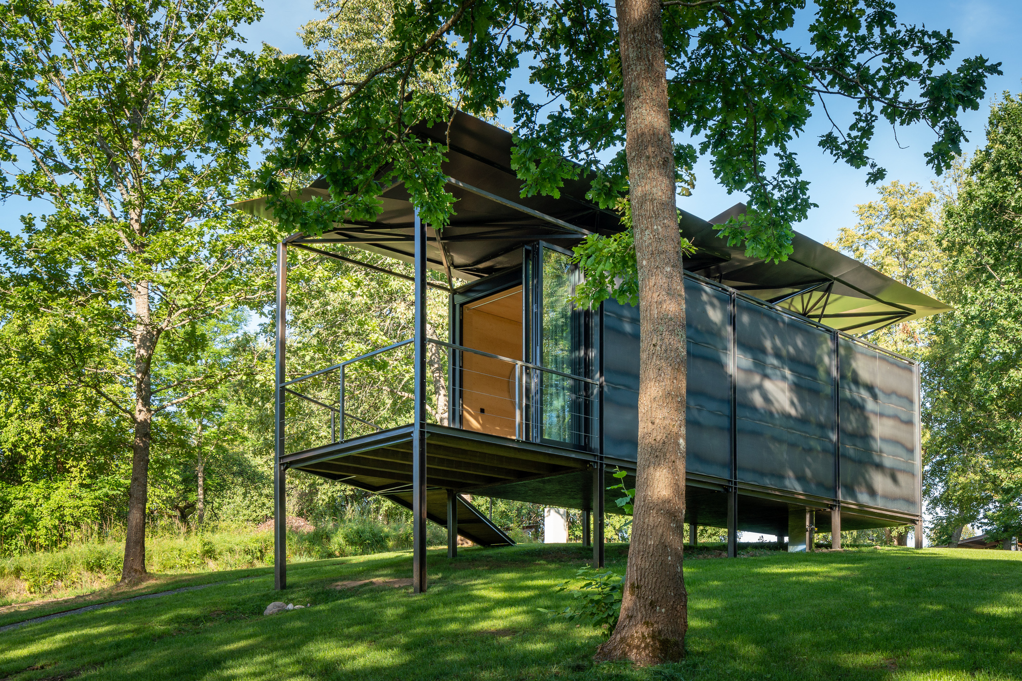 模块化环保小屋,自然景观中的和谐之选-3