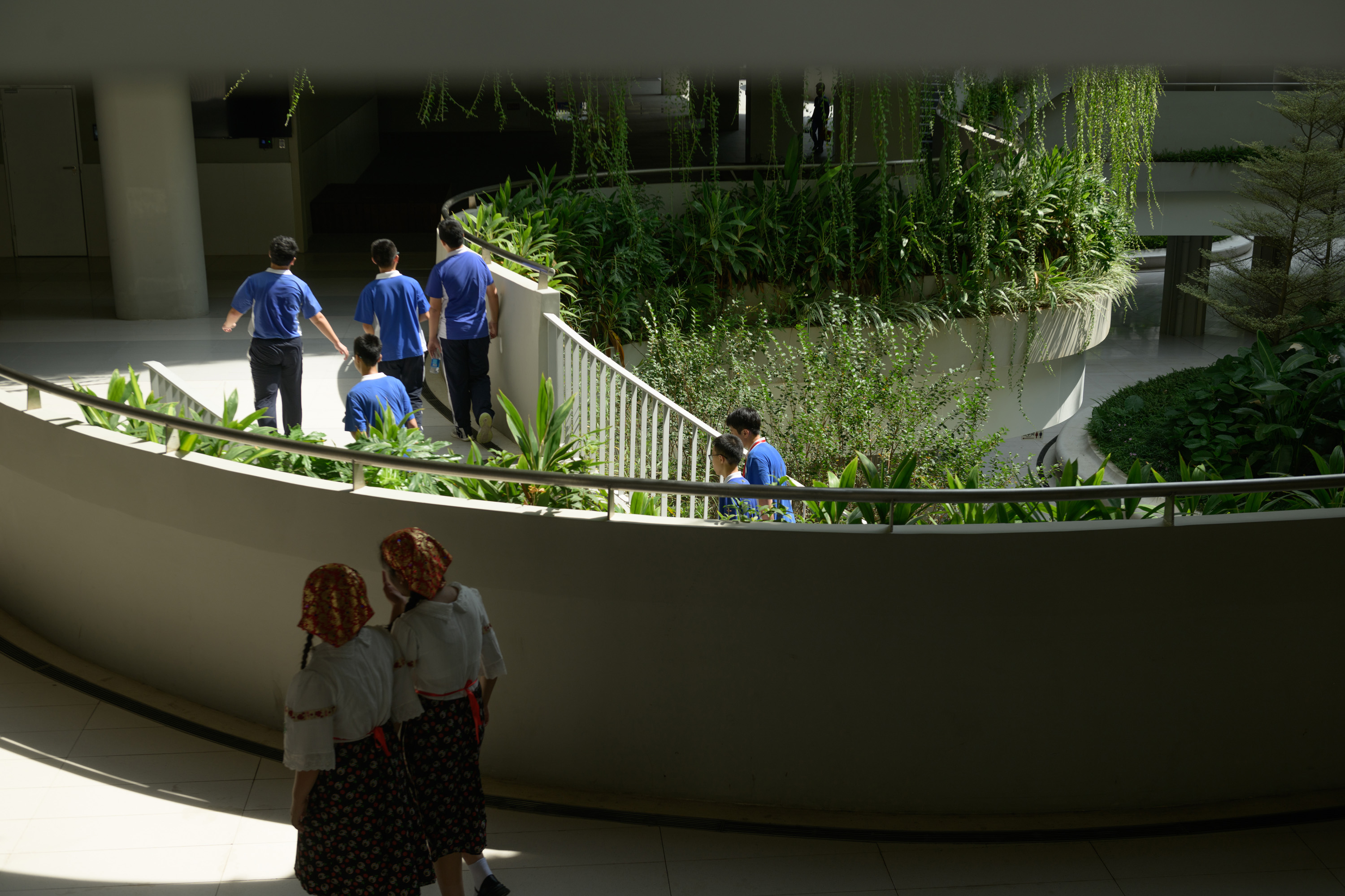 红岭教育集团 华富实验学校丨中国深圳丨大小景观,深圳市建筑设计研究总院有限公司,广州天泓-111