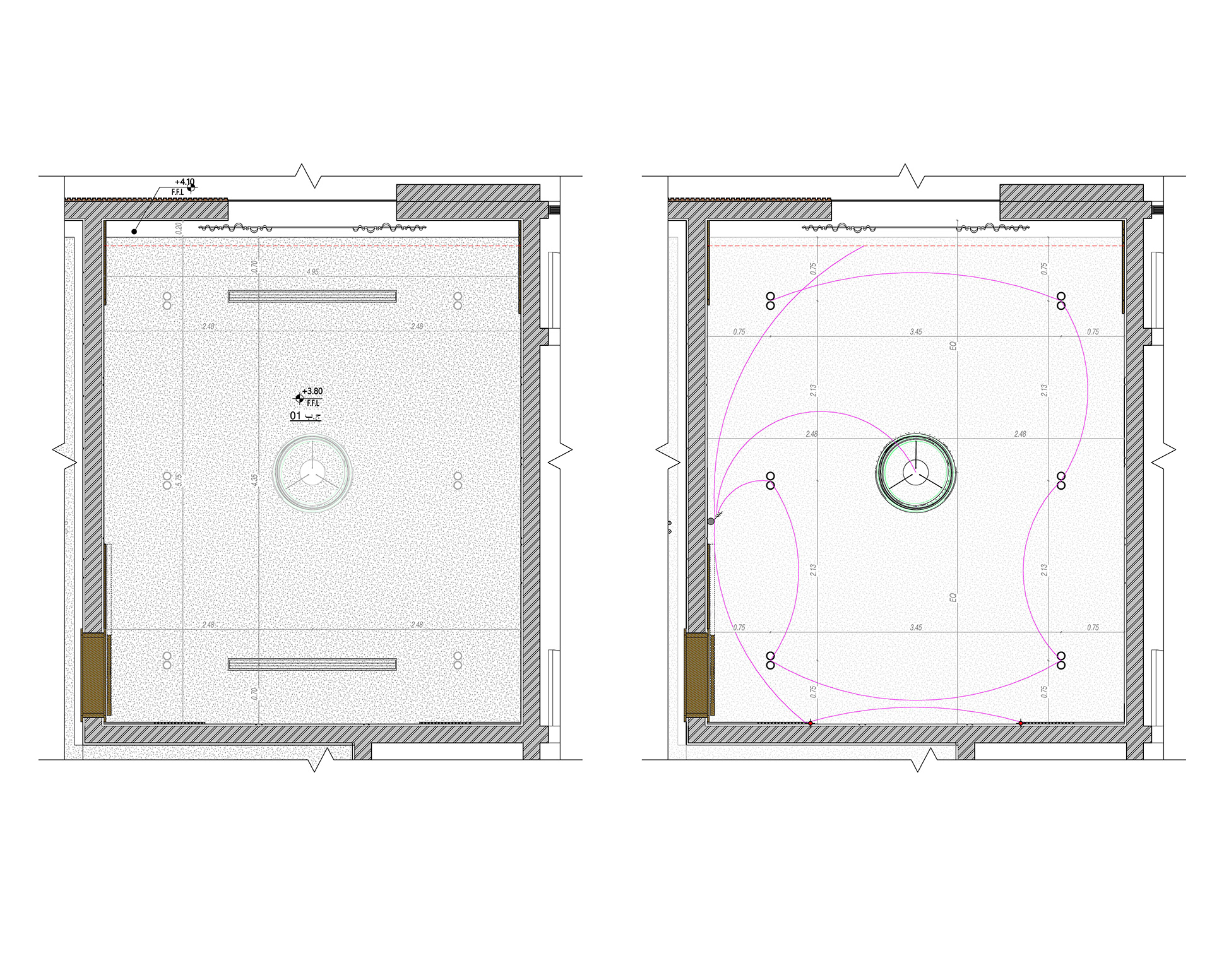 RA 住宅  室内套餐丨沙特阿拉伯丨Bariq Consultants-33