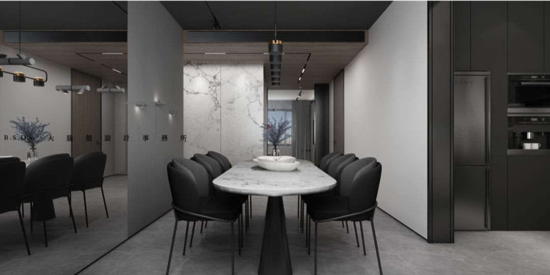 保定云溪九城 | 简约黑白灰,宁静和谐之家-46