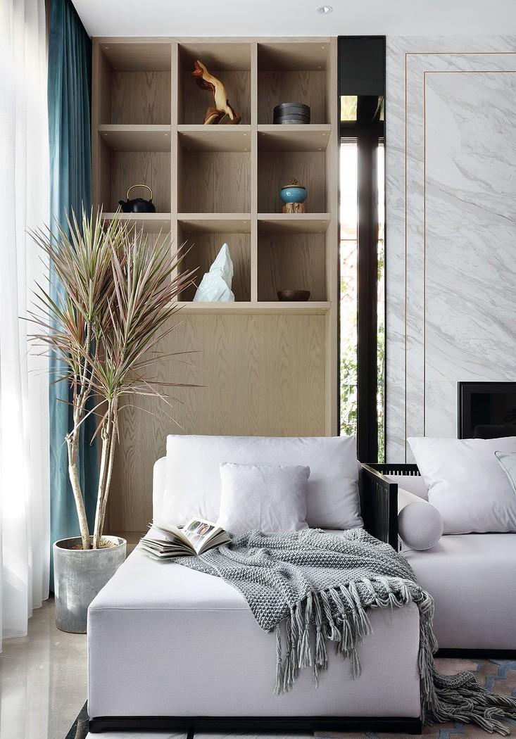 尚层装饰丨心中自在山水—会展誉景新中式风格别墅装修-11