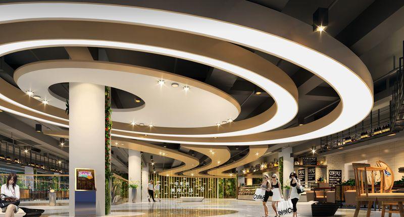 小资情调美食广场设计 | 传统与现代的完美融合-45