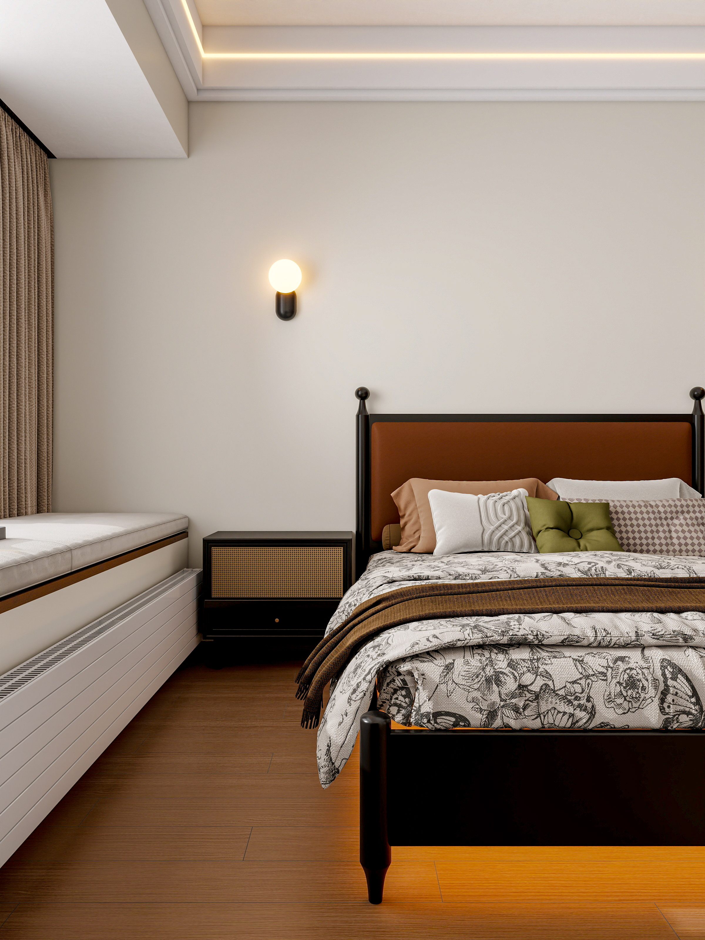 四川成都滨湖璟园（113平方中古风三居室）-23