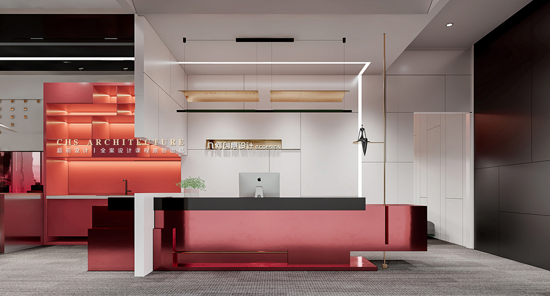 如日方升·办公室原创全案设计丨超前设计-17