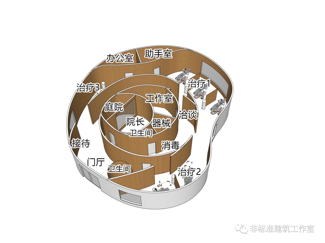 在100平米的建筑里，做出100个房间可能吗？可能！-58