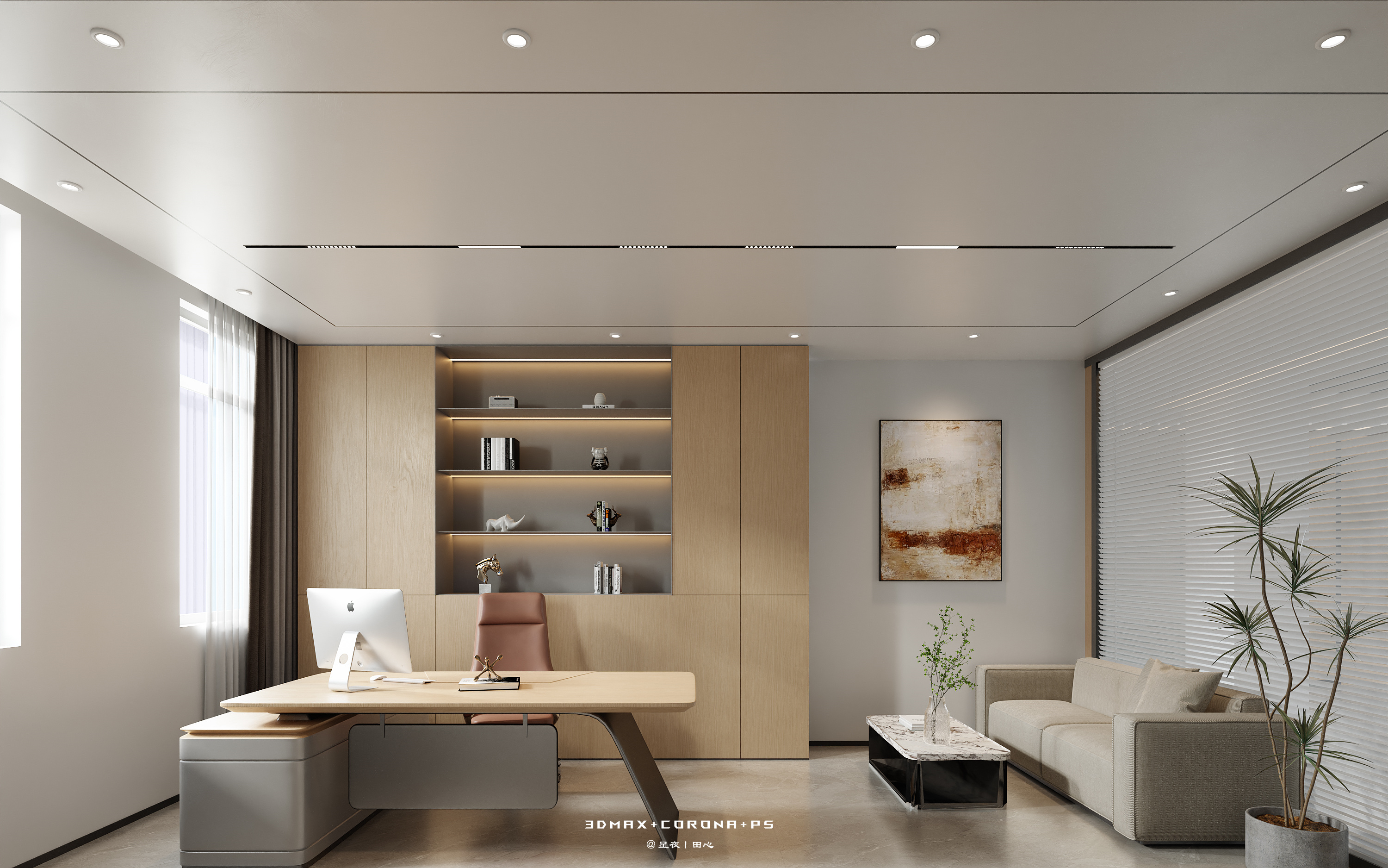 回归自然,激发灵感 · 原木风办公室设计-7