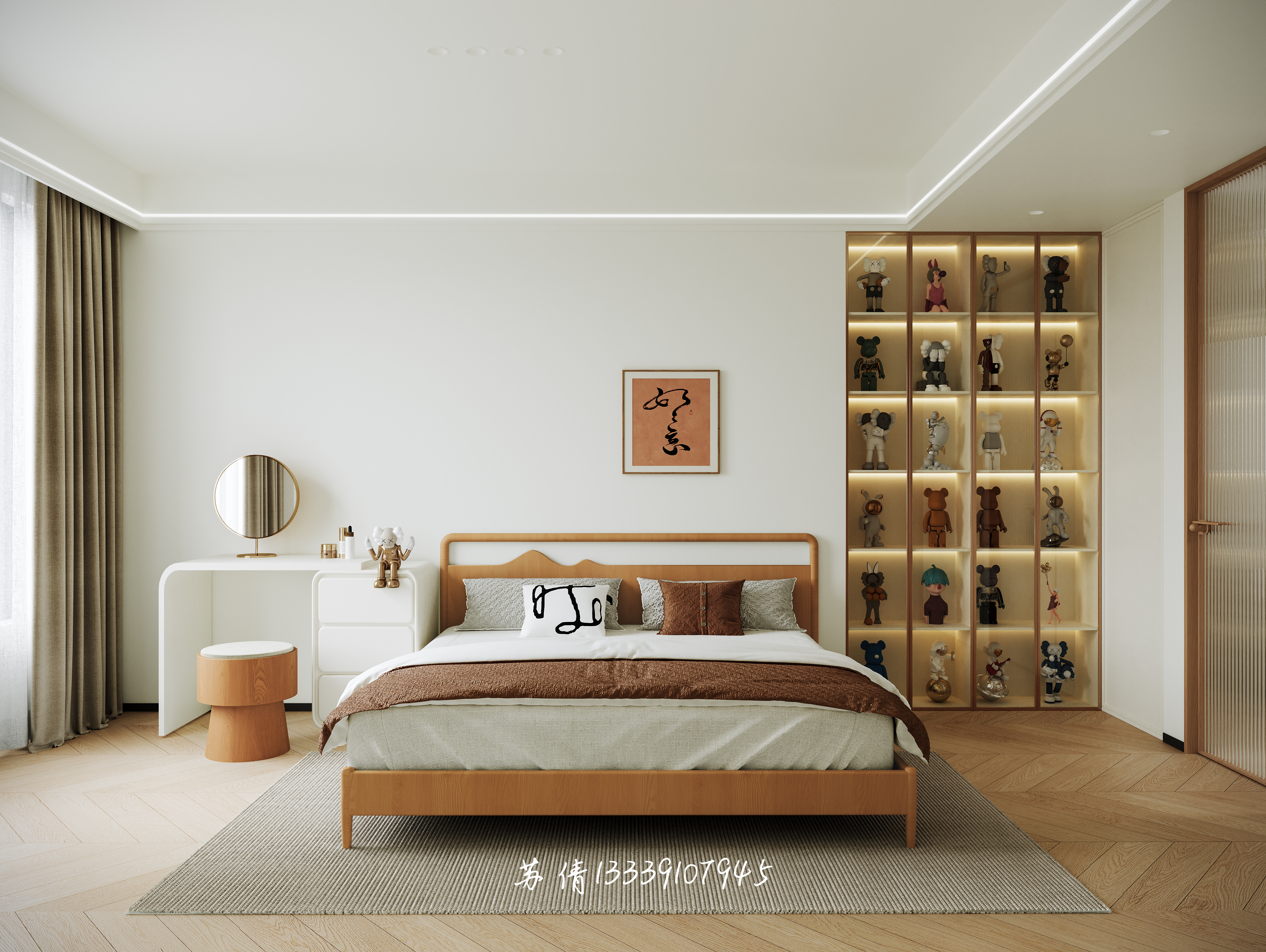 现代原木风美宅-8