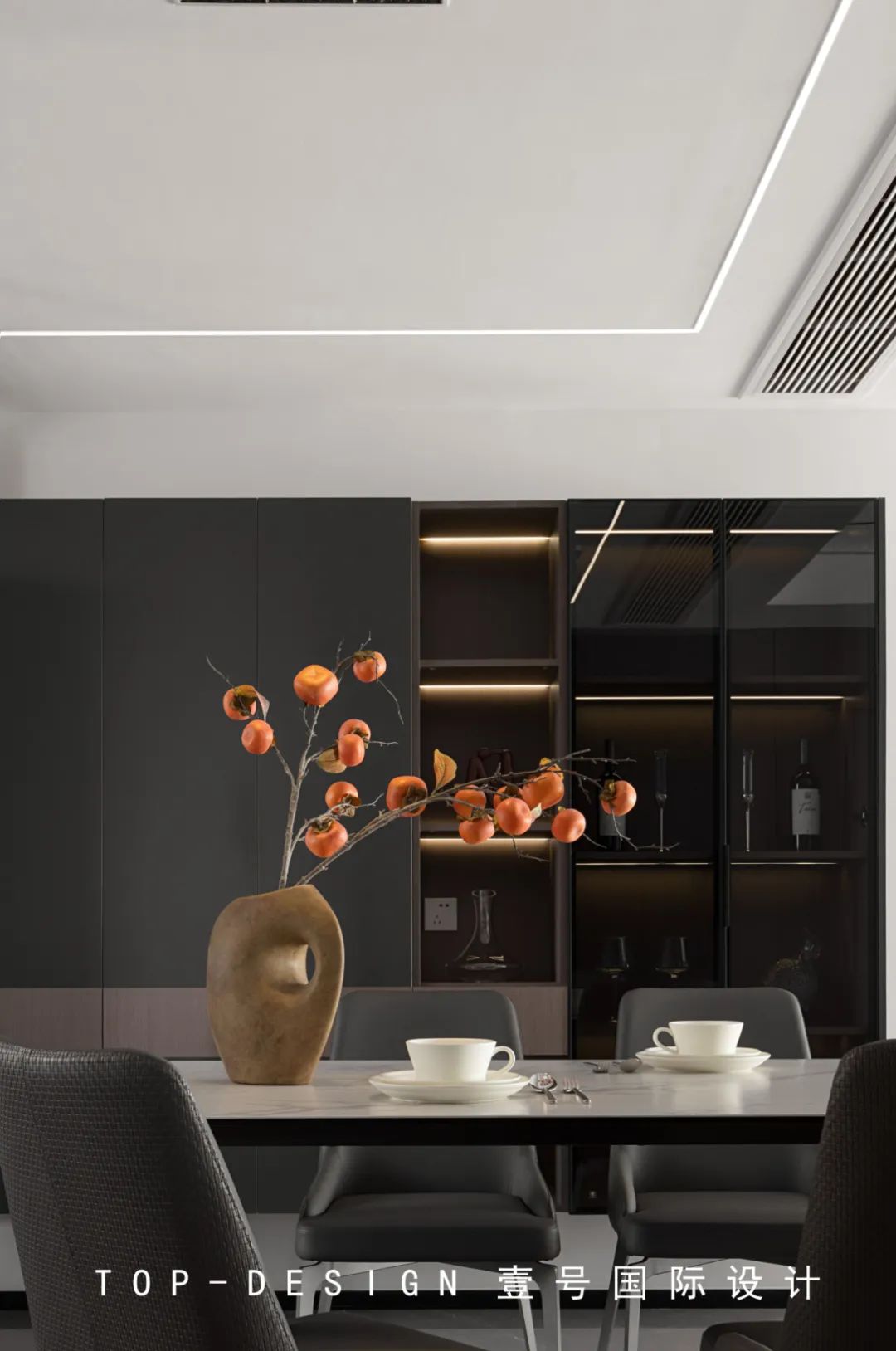 现代轻奢风家居设计丨壹号国际居奥装饰-17