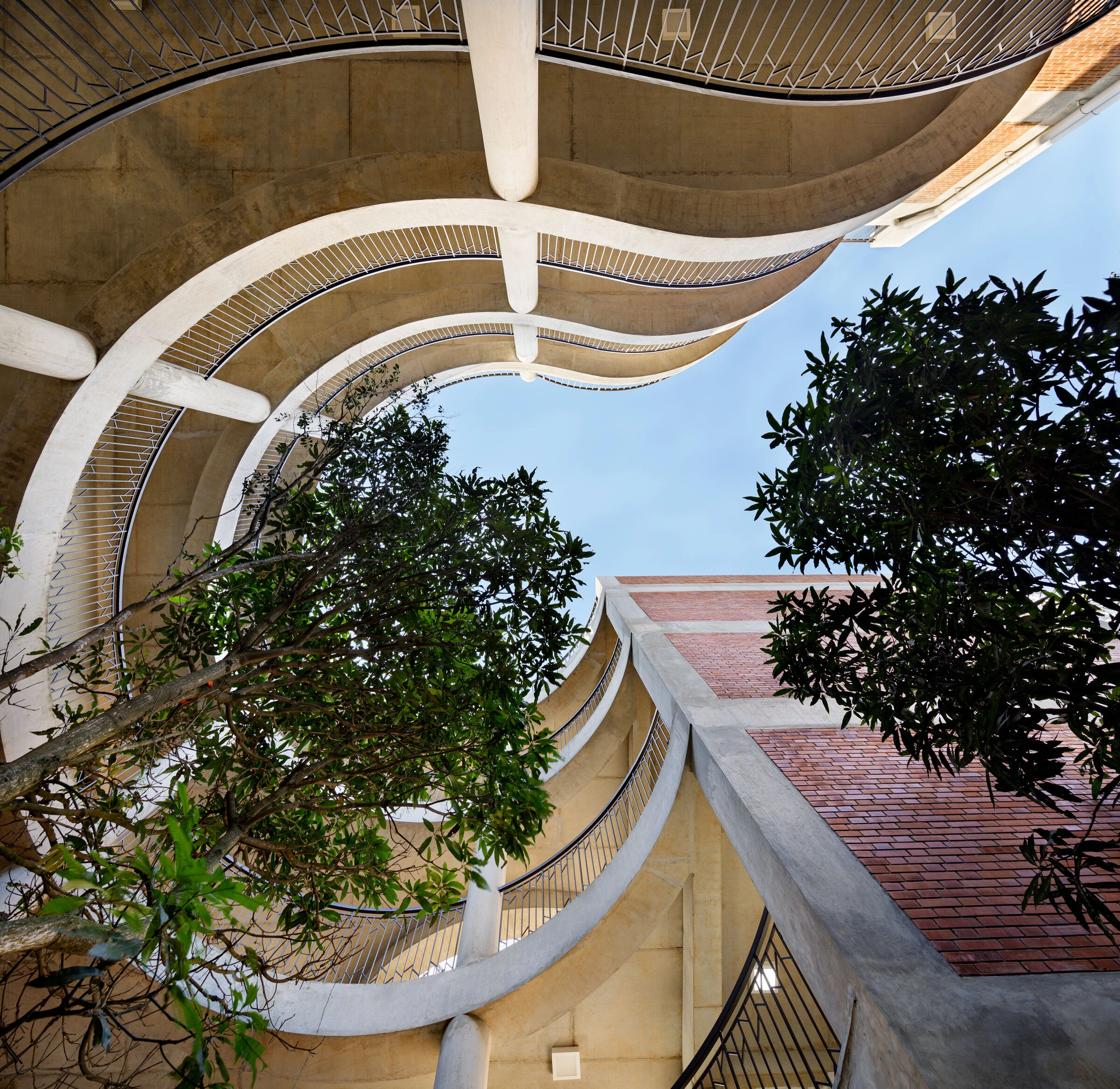 Euro School Bannerghatta 学校丨印度班加罗尔丨Vijay Gupta Architects-29