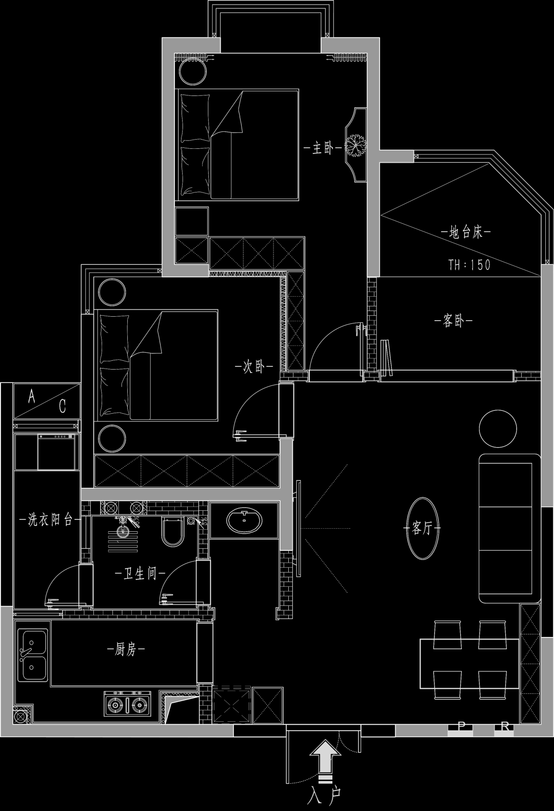 泰安民生丨中国渭南丨西安·大小空间设计-36