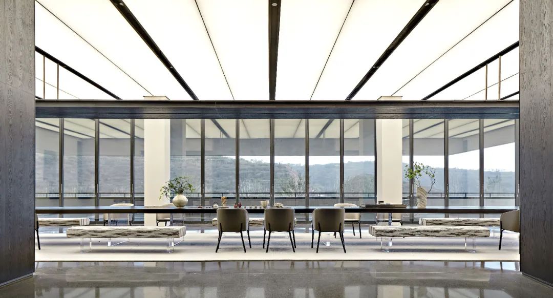 融创华北│郑州漫山艺术中心——东方水墨韵味的现代空间设计-51
