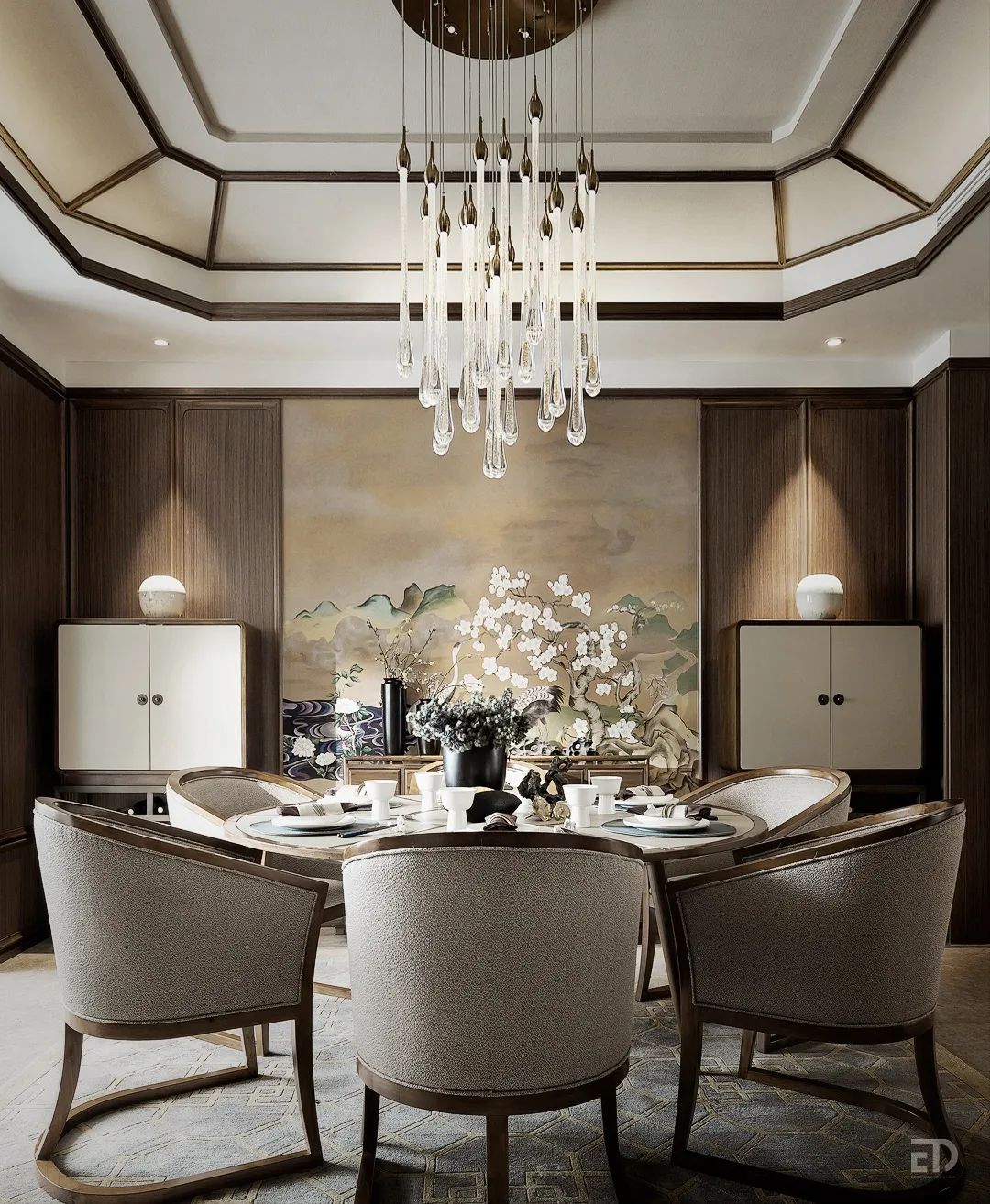 盛迪嘉·光明壹号样板房丨中国广东丨戴勇设计-39