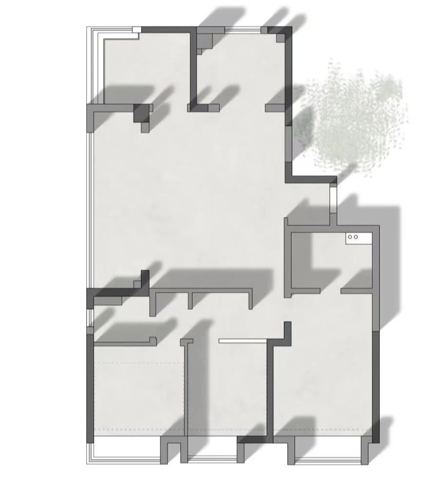 龙湖光年小区镜像户型设计丨飞墨设计-70
