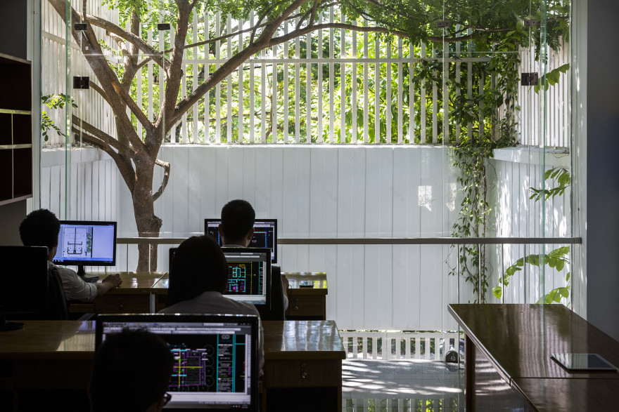 越南绿色共生办公楼-15