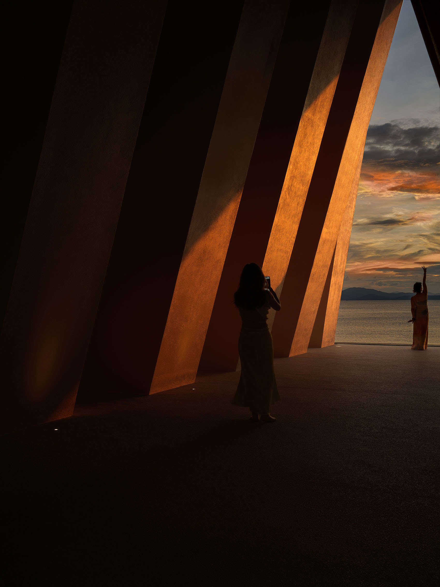 苫也·柚柑湾避世度假酒店之礼堂丨中国深圳丨蜚声设计(深圳)有限公司,深圳市黑石建筑设计有限公司-46