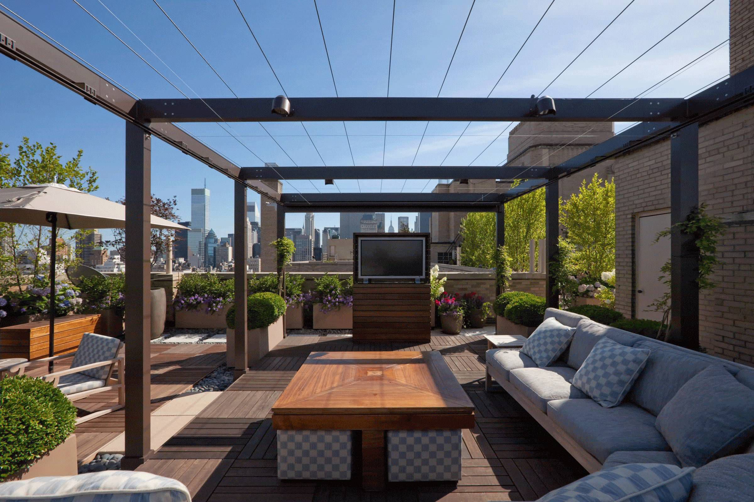 屋顶花园设计,打造城市中的绿洲-24