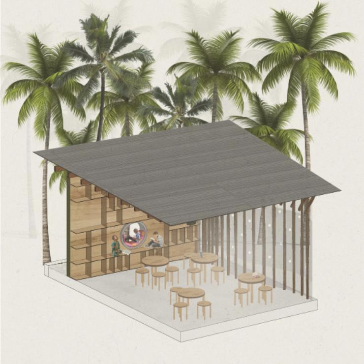 雷瓦拉科姆图书馆丨坦桑尼亚桑给巴尔丨Parallel Studio-15