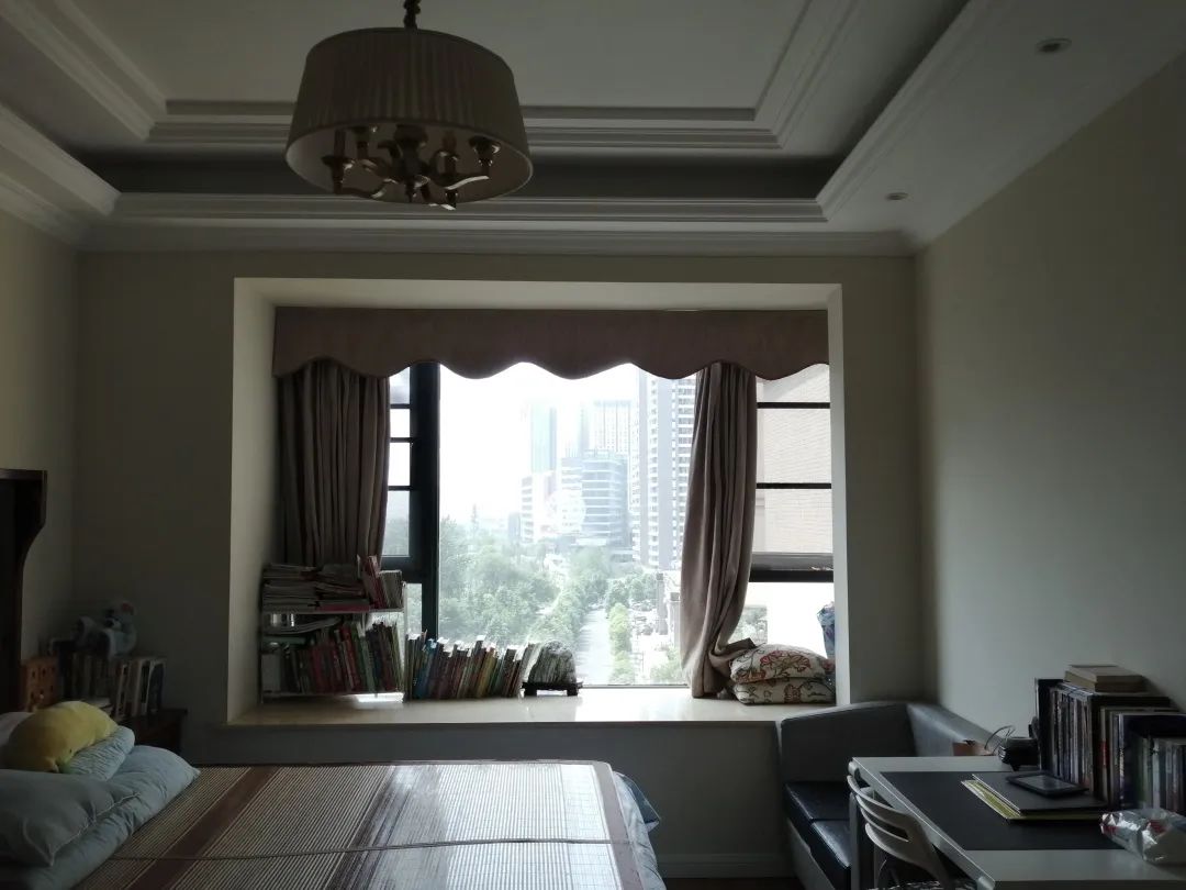 成都高新区现代美式二手房改造 | 温馨阳光，绿意盎然-88