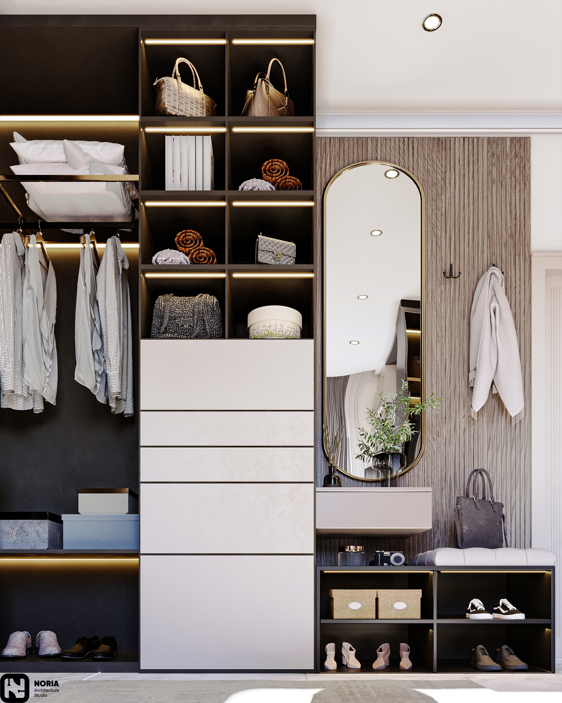 主卧室
更衣室-9