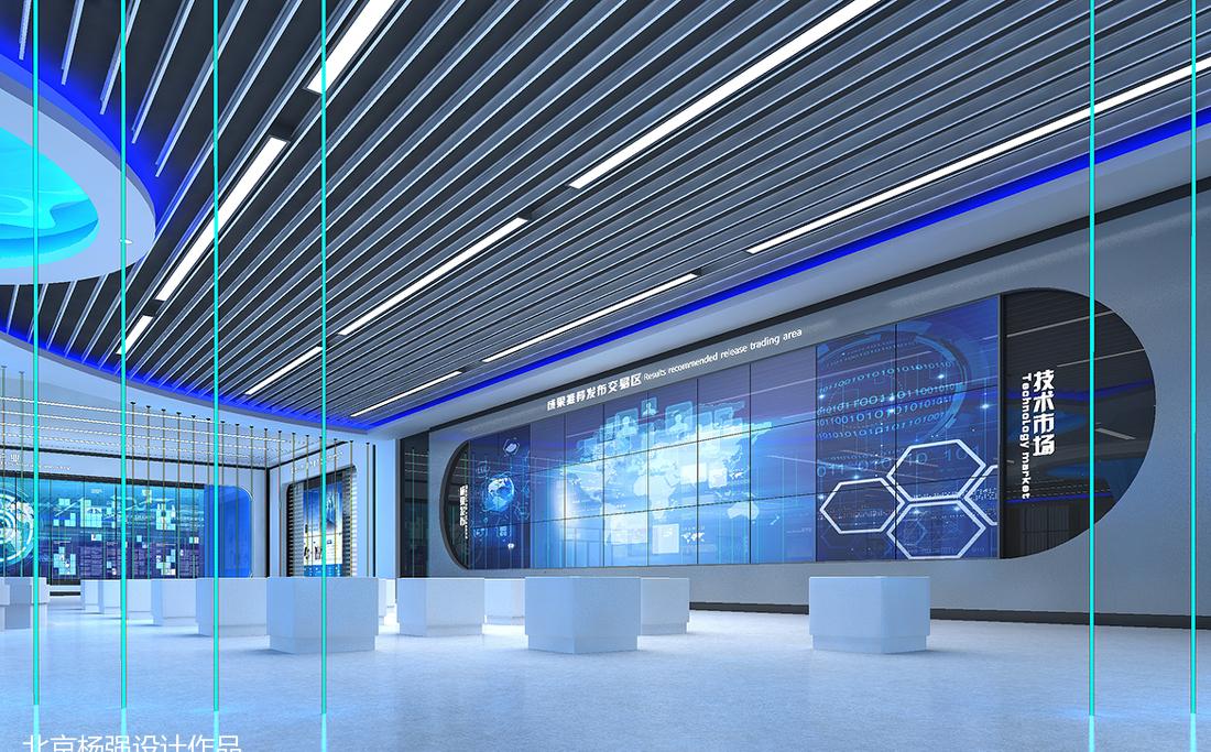 
黑龙江科技成果交易展厅—杨强设计 -12