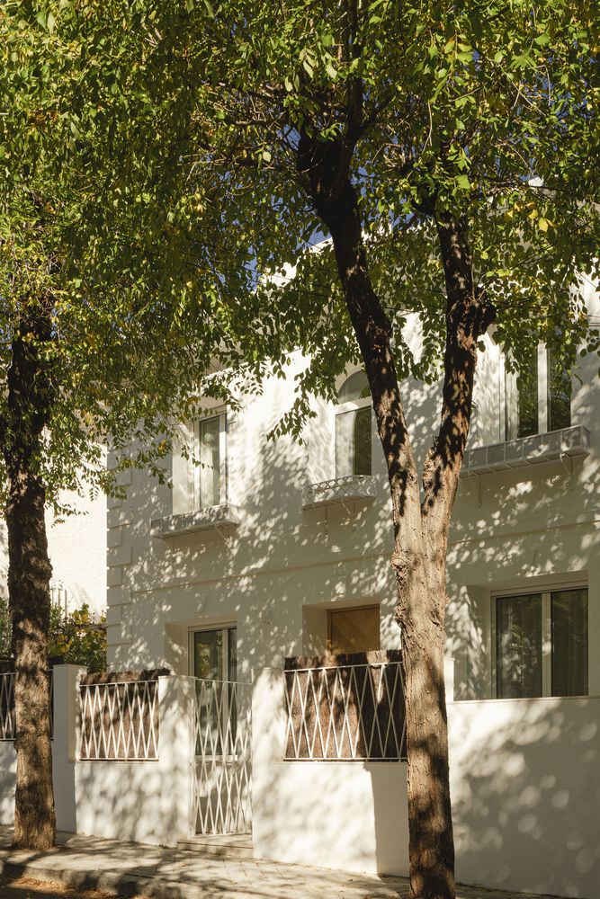 马德里 Quinta de Fuente del Berro 公园旁的历史建筑重生——Berro House-47