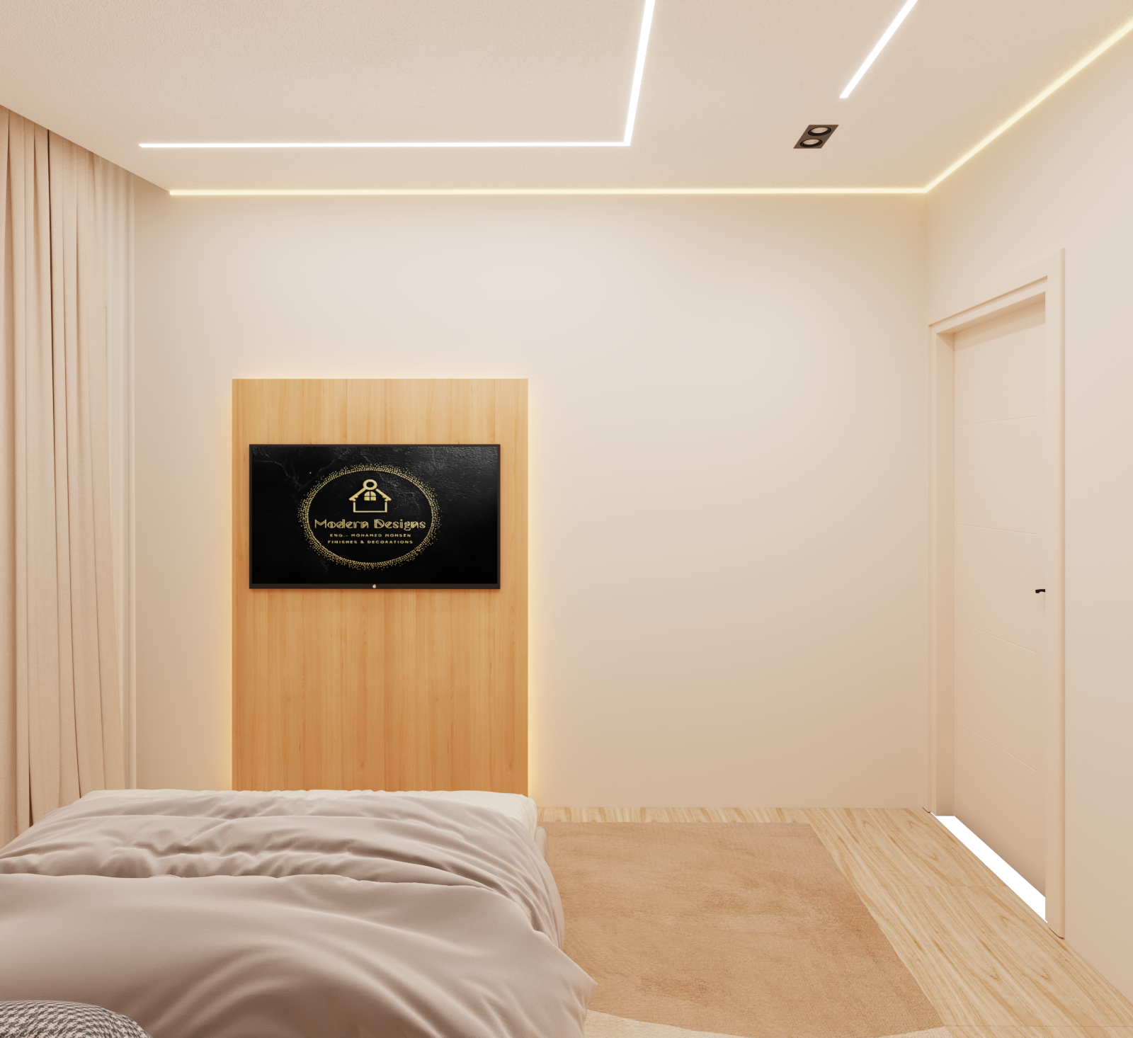 住宅公寓室内设计与装修项目丨埃及丨mohamed mohsen-40