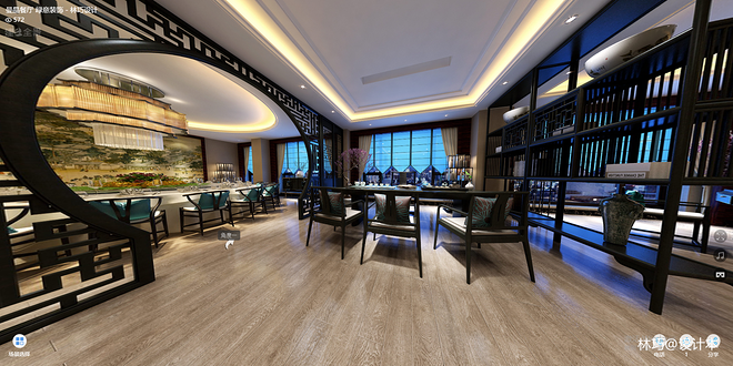 曼晶酒店餐厅VIP包间设计丨中国黄石-16