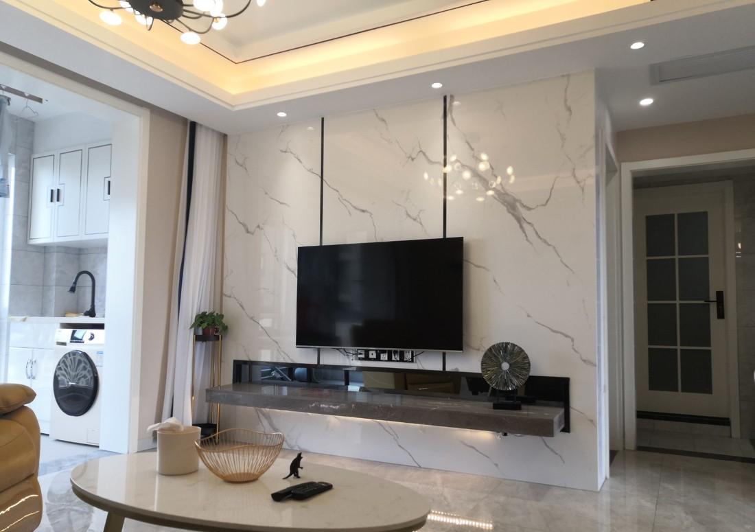 深圳龙华世纪城复式现代轻奢风设计案例解析-4