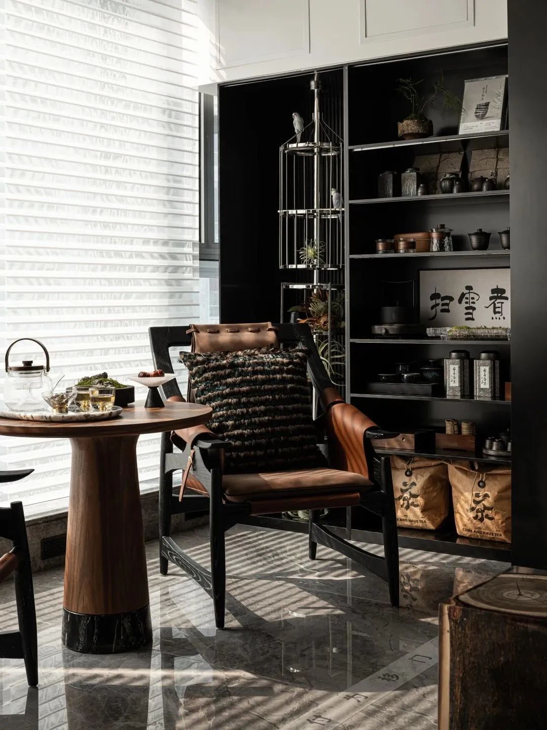 风华万象，经典爱马仕诠释现代轻奢大宅 | 自在设计-51