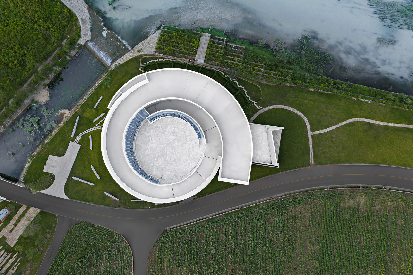 田岗艺术中心丨中国河北丨袈蓝建筑-42