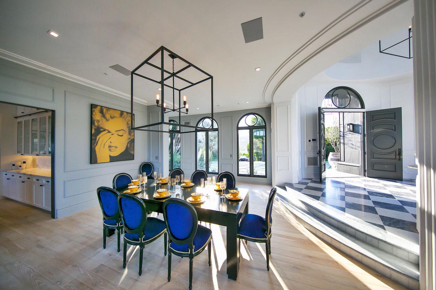 加州比弗利山庄 1000 平米法式豪宅设计-27