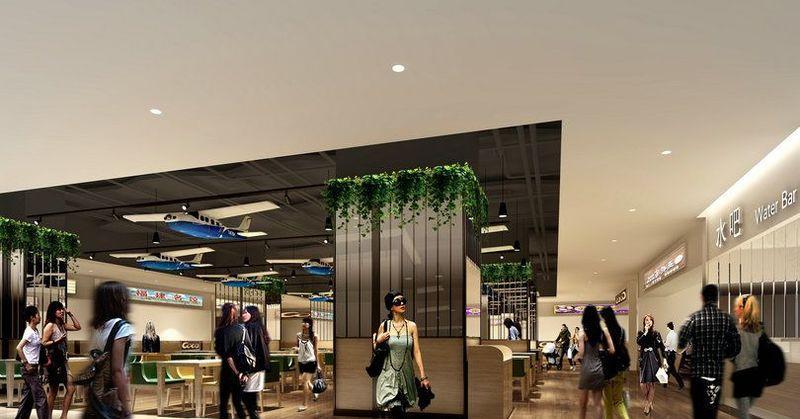 湖南湘潭天虹购物中心航空旅游主题设计-22