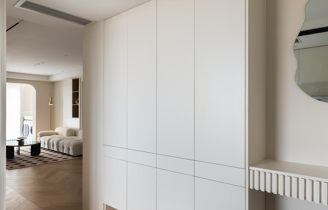 YY·Studio 梦幻奶油色调公寓设计-15