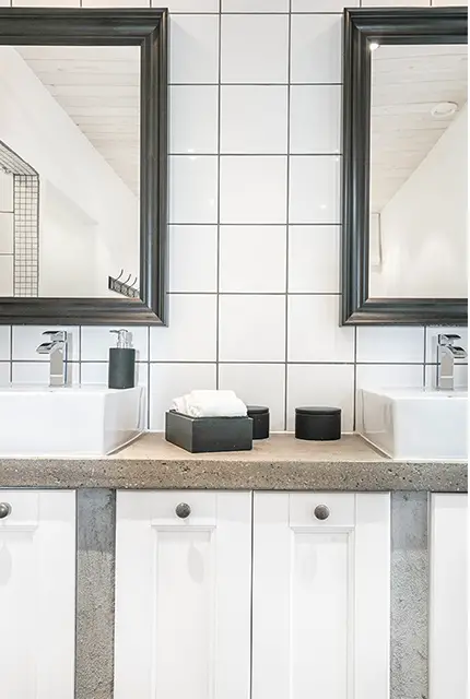 蓝绿色调的法国乡村风格与北欧风室内设计-18