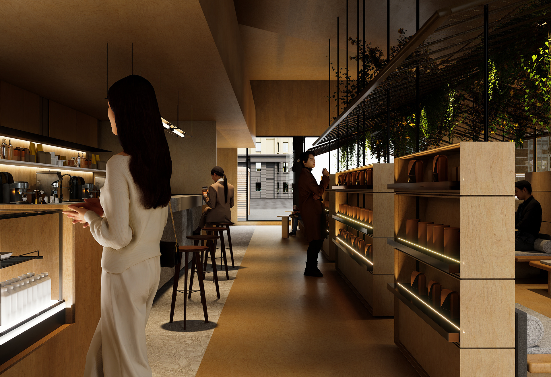 儒記茶飲 ROOJI tea house,弧影棲所・城市輕奢私寓丨中国台湾丨與儒記茶飲品牌,NT甯居室內高端工程,藍雅設計-30