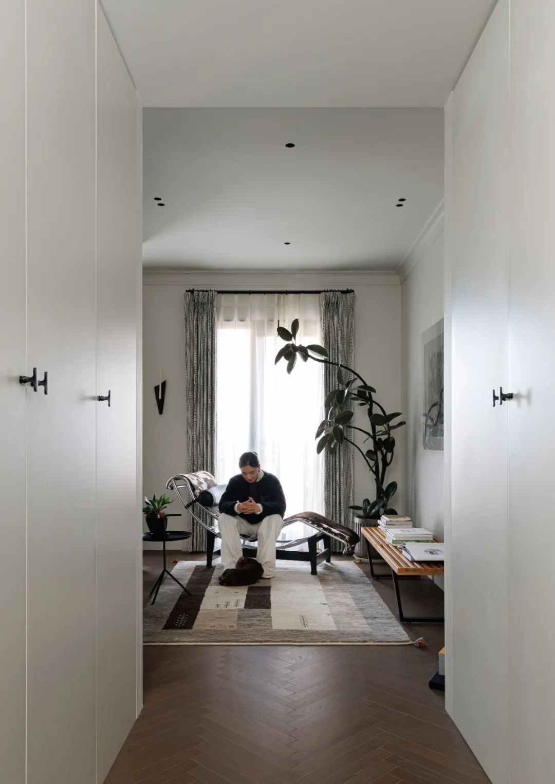 私宅｜160平折衷混搭设计的家-24