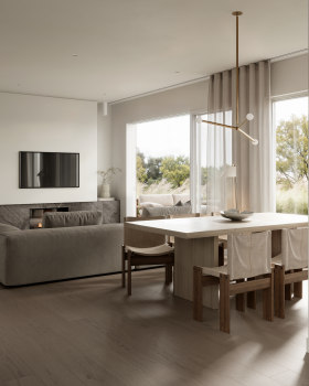 E30 双联式住宅渲染图丨Eight Station