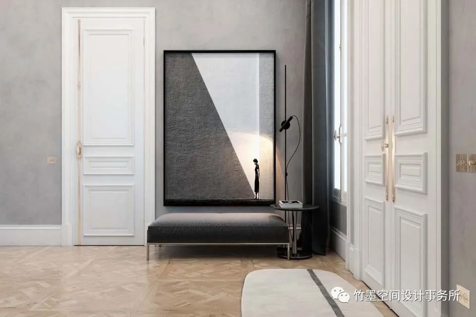 优雅轻奢的私宅设计丨竹墨空间设计事务所-13