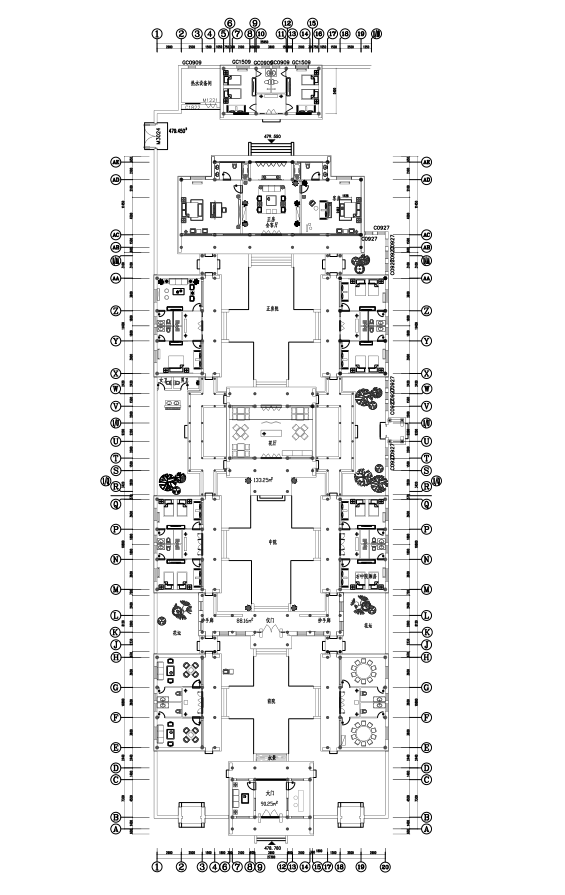 王府酒店丨中国丨西安佑与空间设计有限公司-75