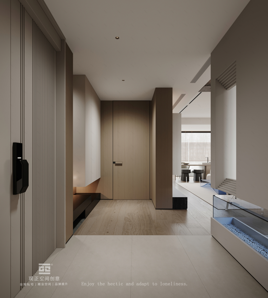 意式极简原木风私宅设计-10