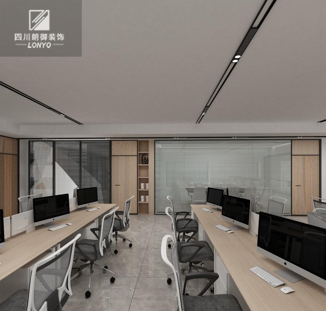 成都办公室装修设计案例·两江国际B座-2