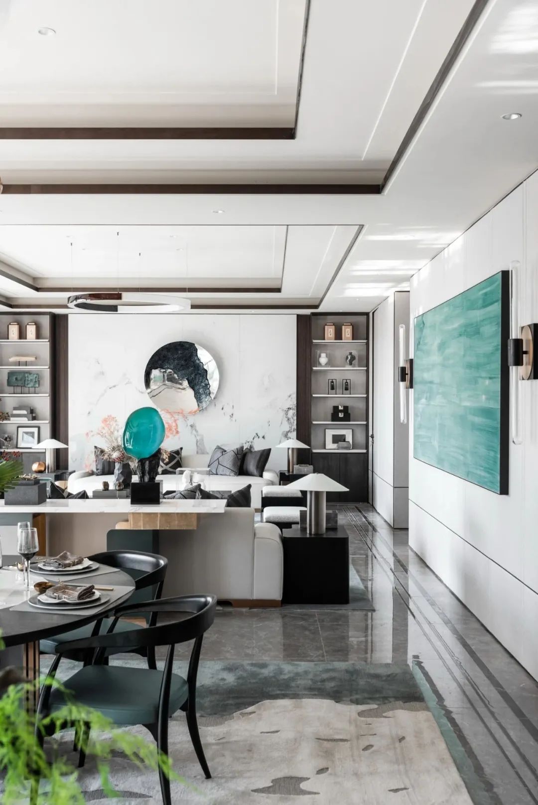 济南新城·玺樾叠拼样板间丨中国德州丨上海飞视设计,邸设空间设计(上海)有限公司,新时光照明设计-19